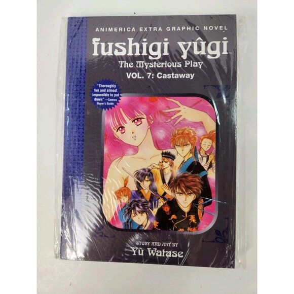 Fushigi Yugi The Mysterious Play Manga Vol 6 7 8 Paperback Yu Watase Vintage - Picture 8 of 12